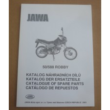 SPARE PARTS CATALOG - 50/588 ROBBY (ORIG.)